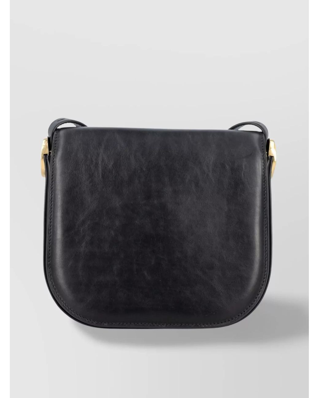 Jil Sander Black Leather Crossbody Bag