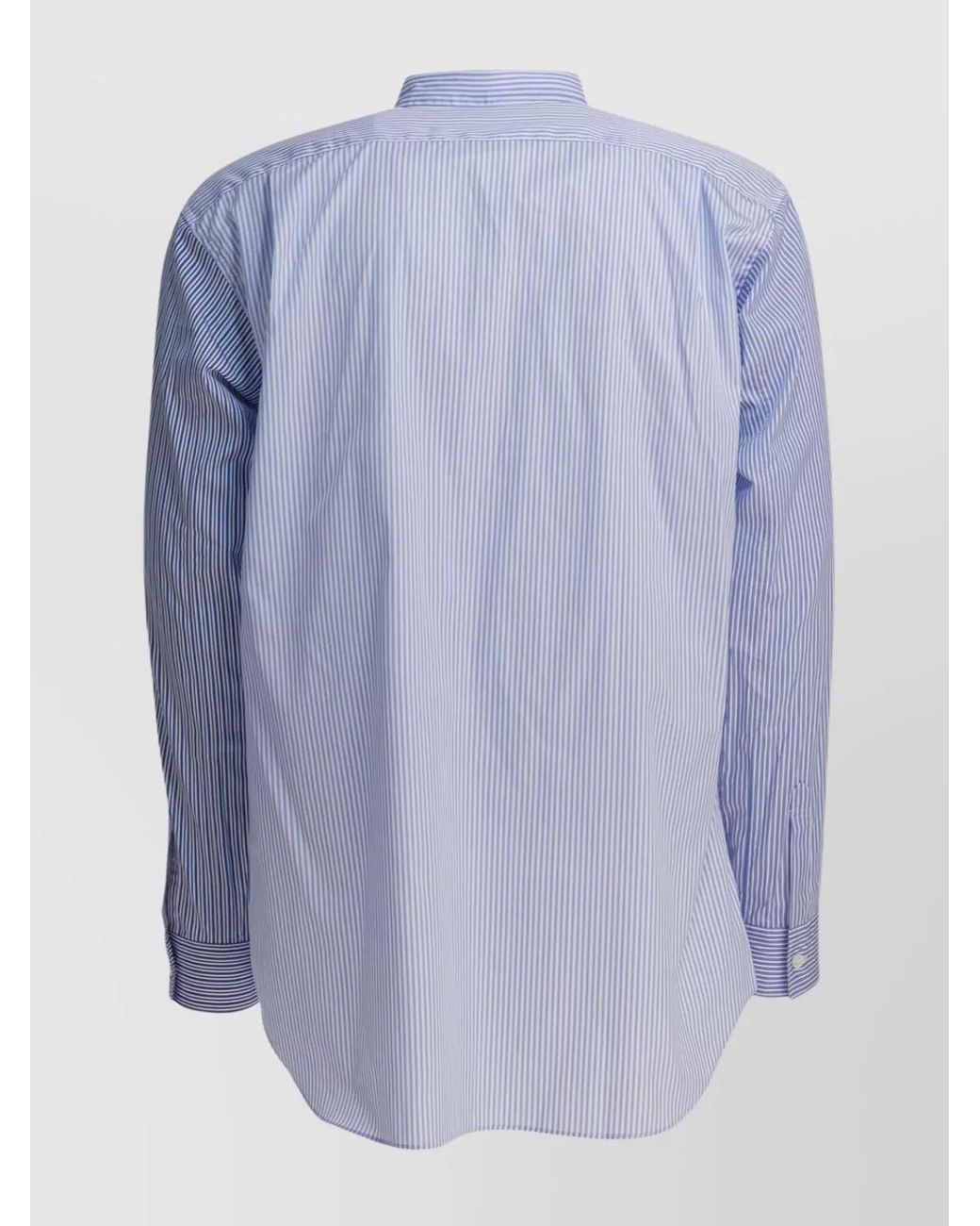 Comme des Garçons Blue Cotton Shirt for men