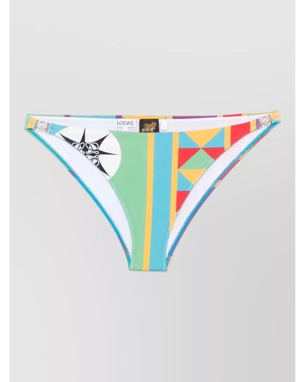 Loewe Blue Printed Bikini Bottoms