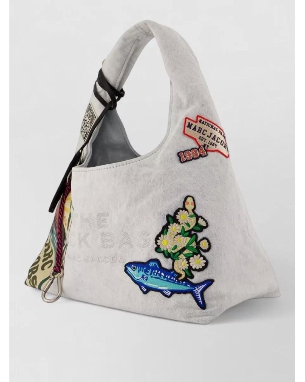 Marc Jacobs Multicolor The Sack Cotton Tote Bag