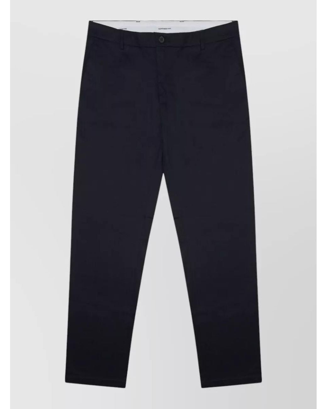 Department 5 Blue Slim-Fit Straight-Leg Trousers for men
