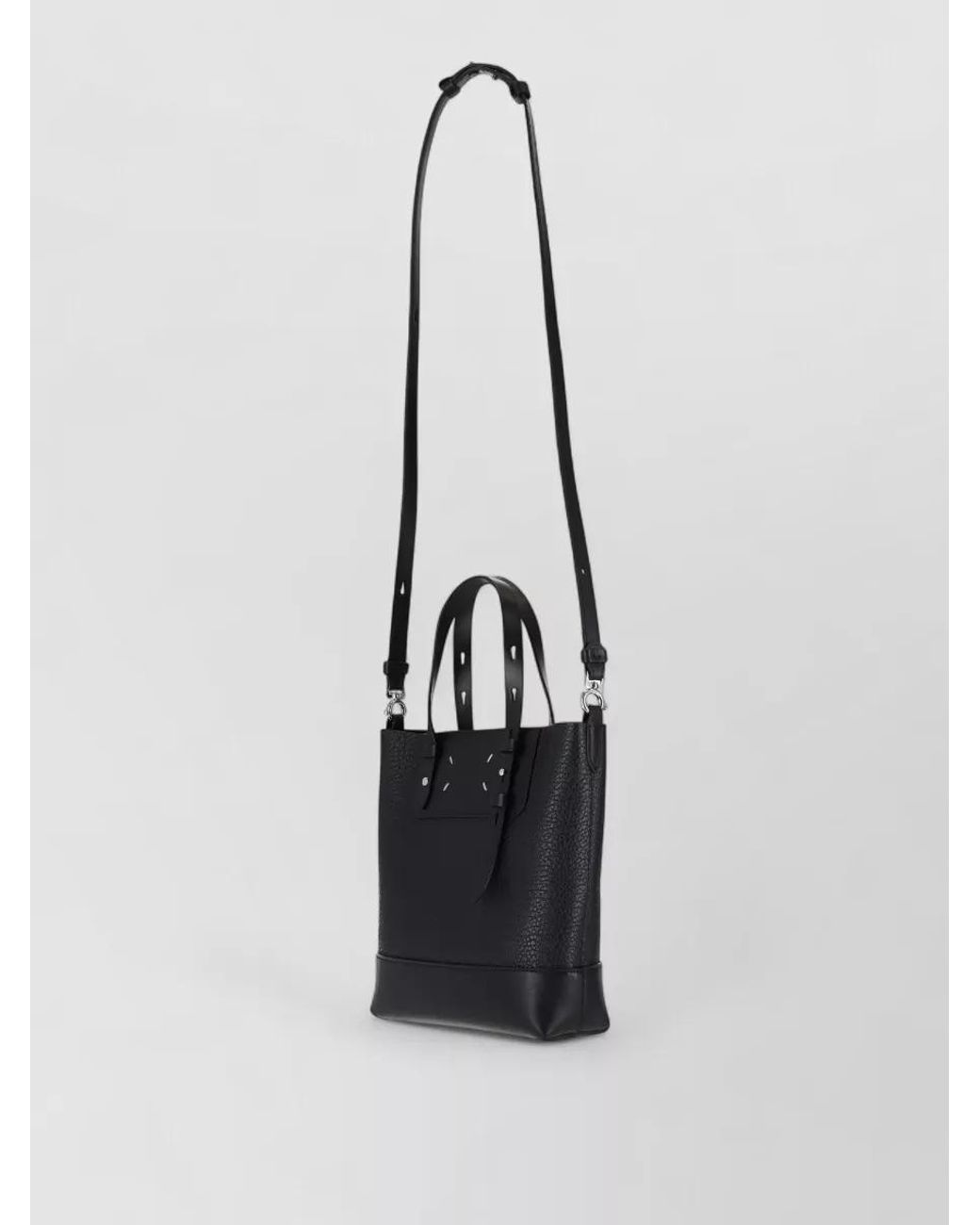 Maison Margiela White Mini Leather Shoulder Bag