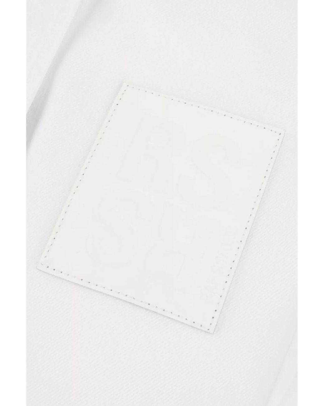 Raf Simons White Cotton Poplin Shirt