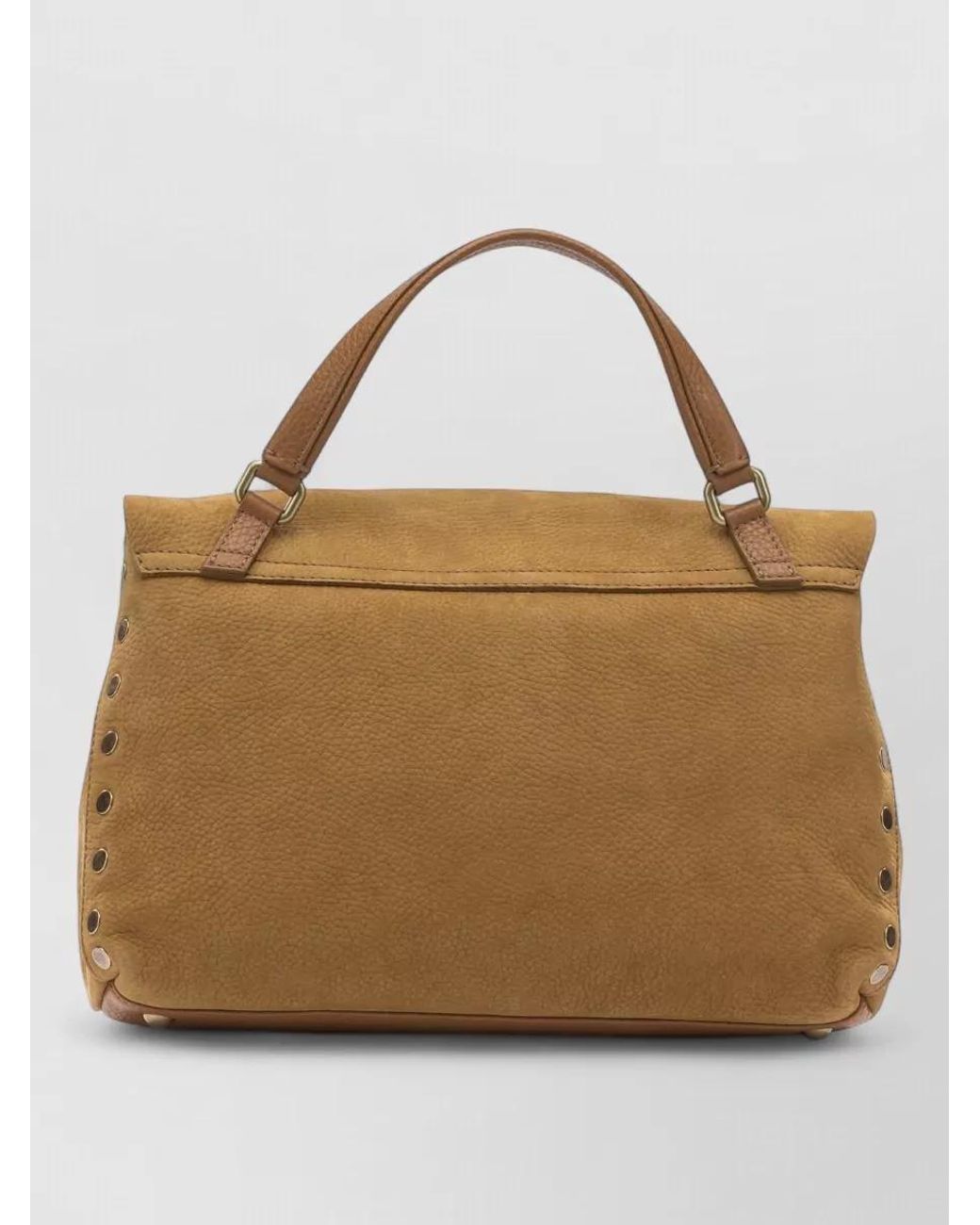 Zanellato Brown Leather Small Tote Bag