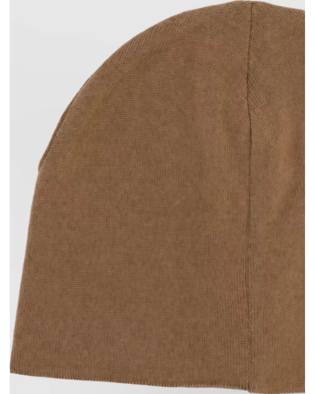 Lacoste Brown Wool Beanie for men