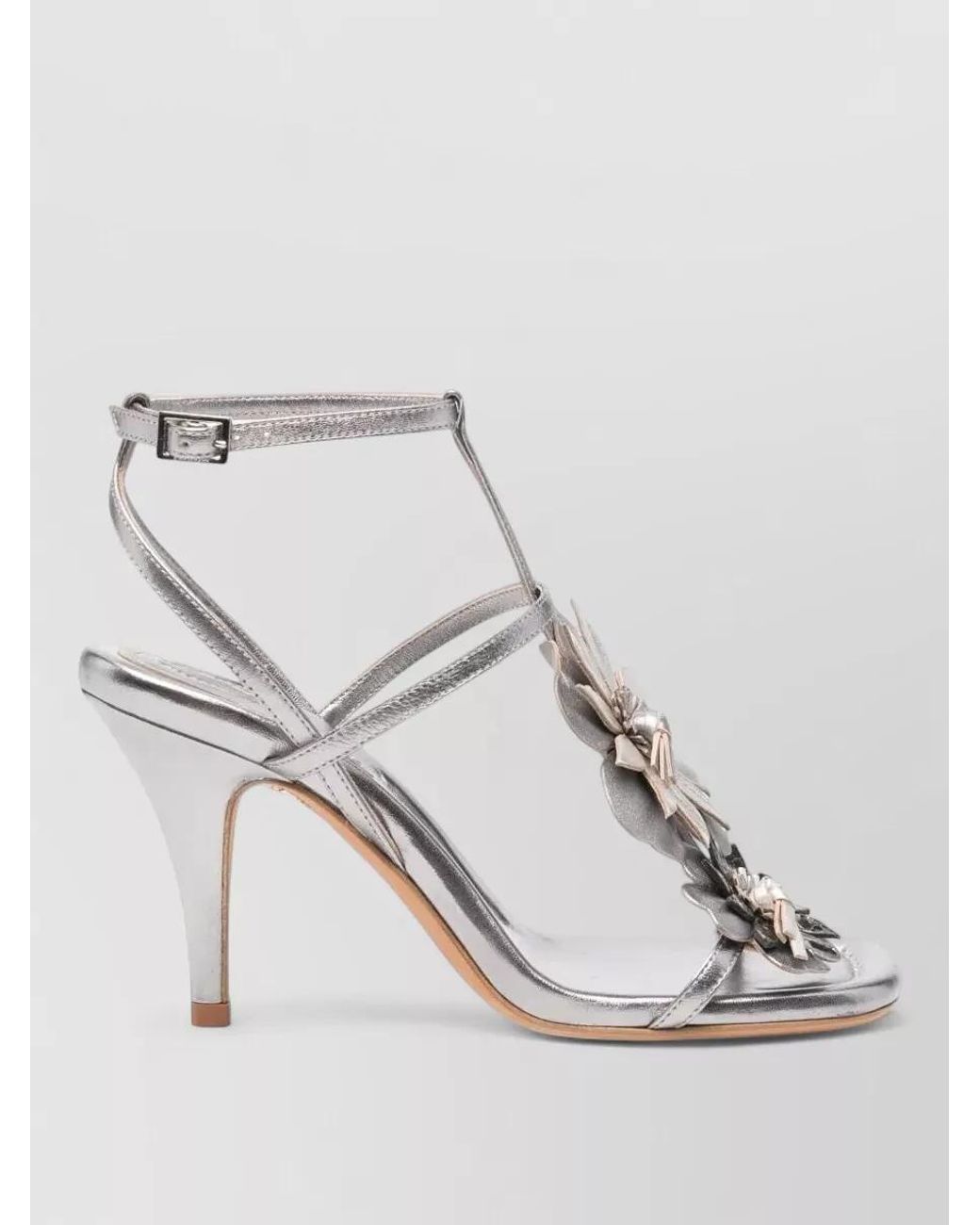 Zimmermann Metallic Leather Sandals