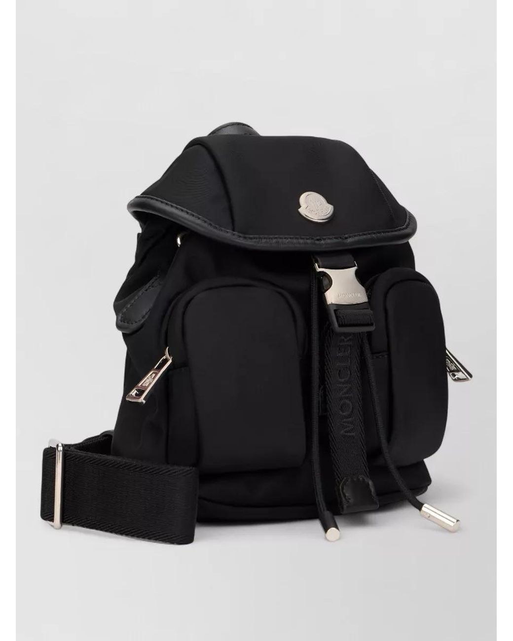 Moncler Black Na Polyamide Backpack