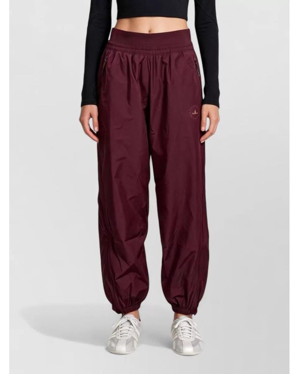 Adidas By Stella McCartney Purple Straight-Leg Trousers