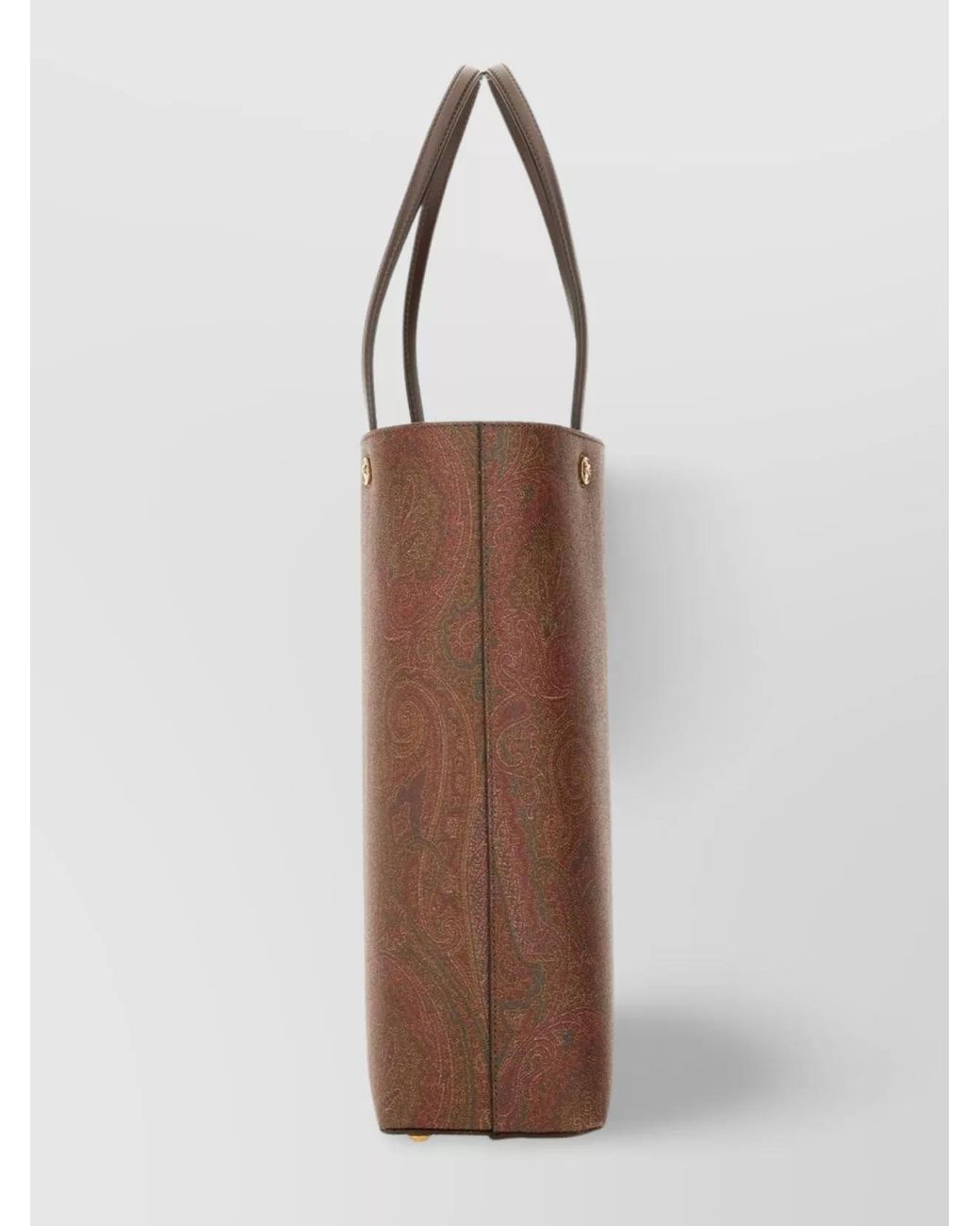 Etro Brown Paisley-Print Tote Bag for men