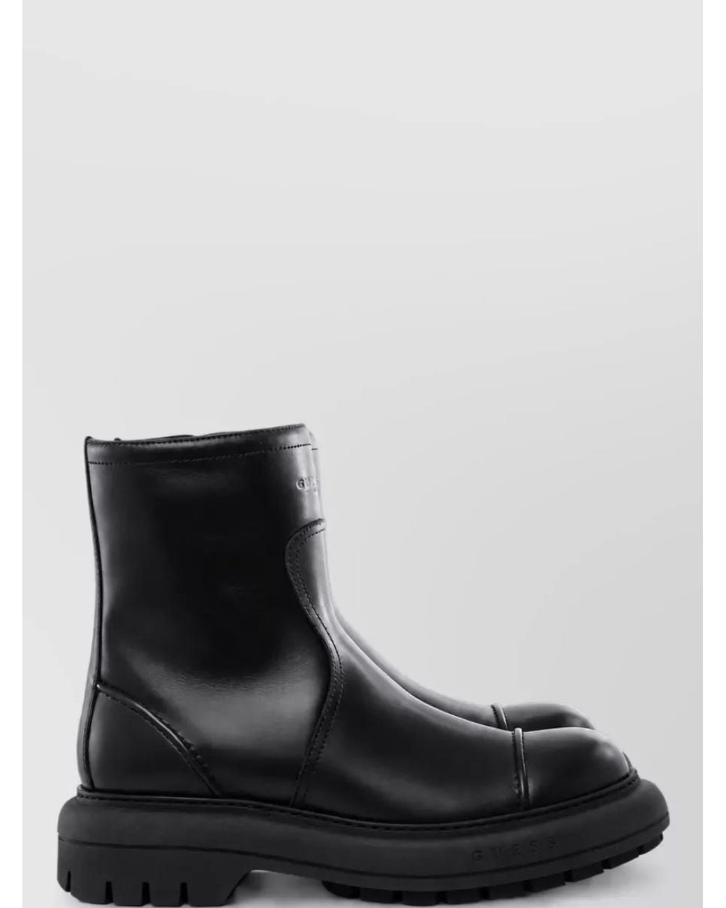 Givenchy Black Leather Biker Ankle Boots for men