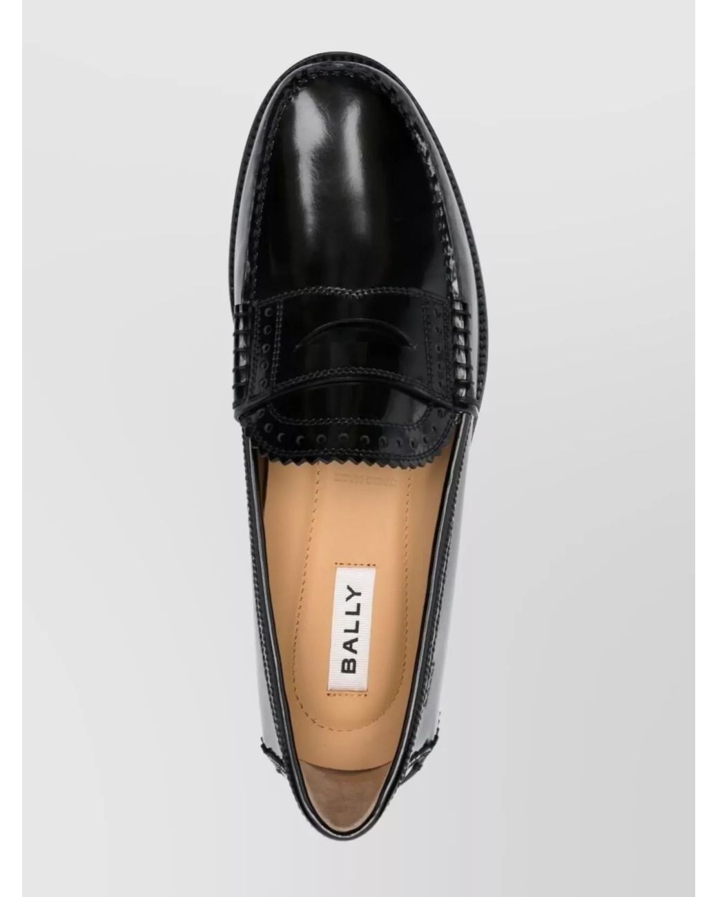 Bally Black Leather Loafers for men