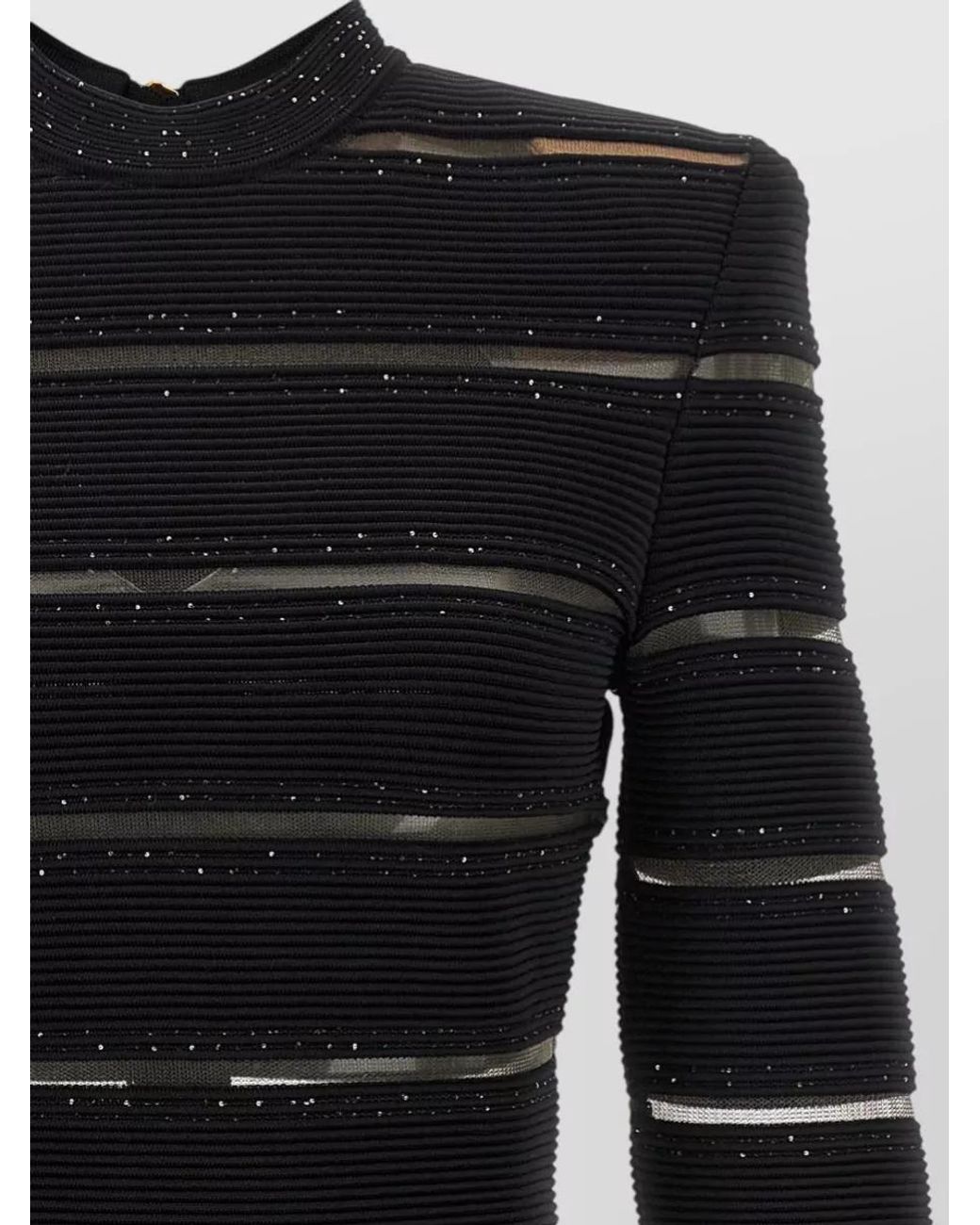 Balmain Black Bodycon Dress