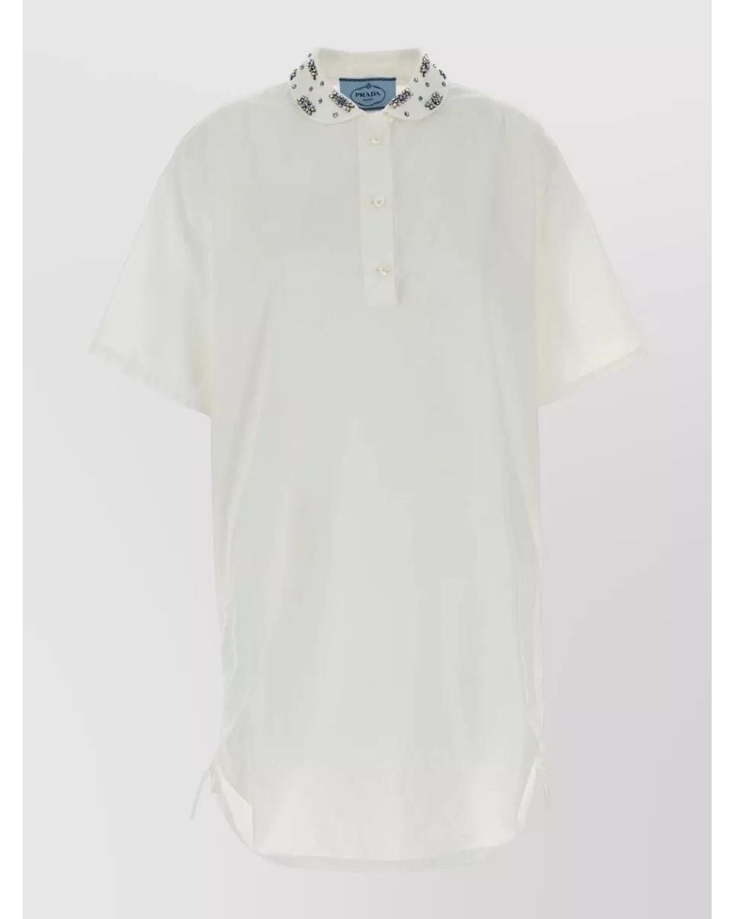 Prada White Polo Dress