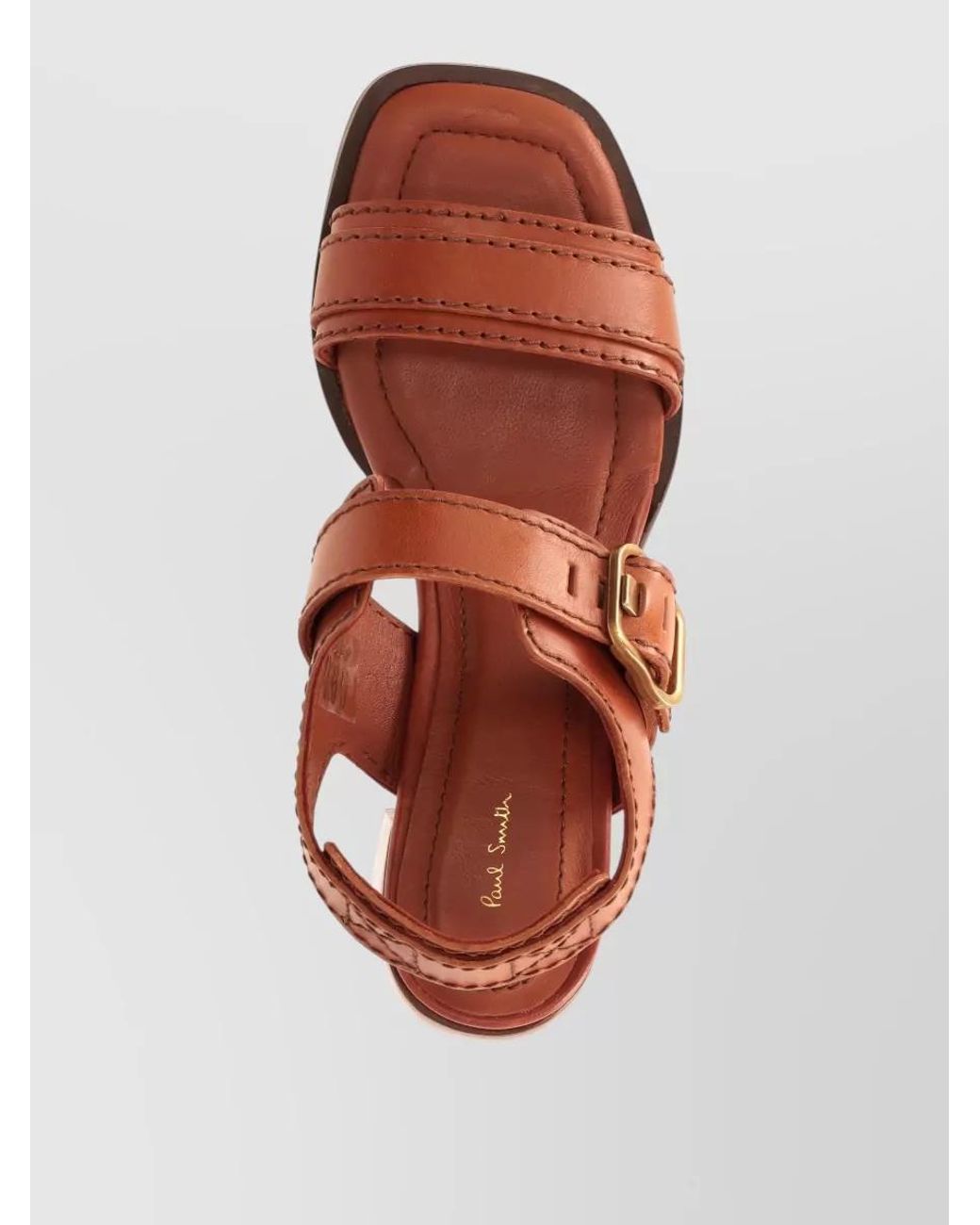 Paul Smith Brown Leather Sandals