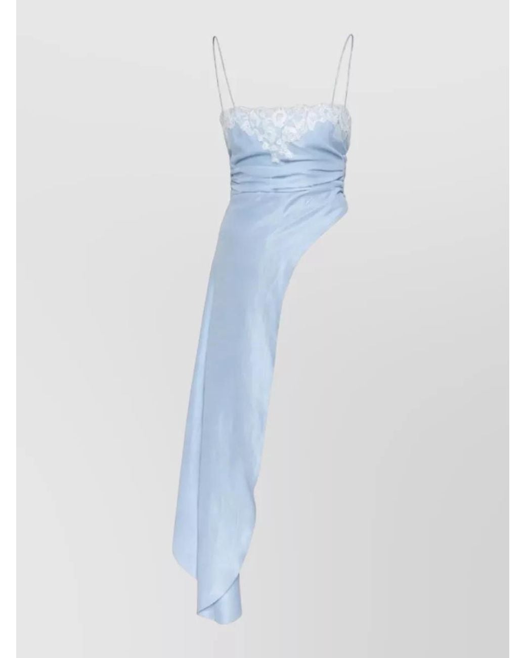 Moschino Blue Asymmetric Blouse