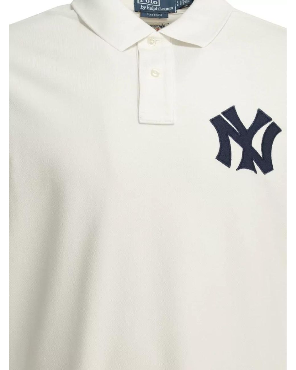Polo Ralph Lauren White Cotton Button-Down Polo Shirt for men