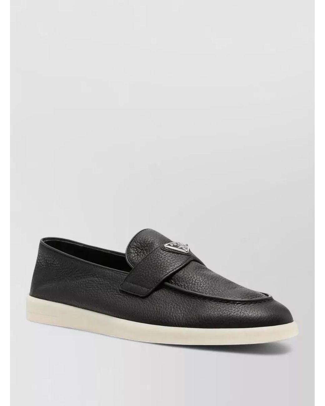 Prada Multicolor Leather Loafers for men
