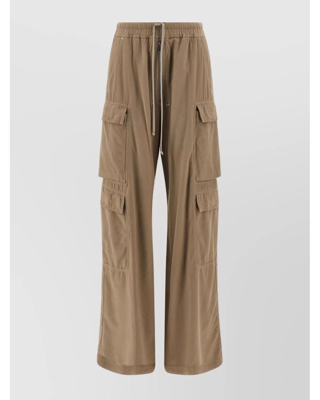 Rick Owens Natural 'Double Cargo Jumbo Belas' Pants
