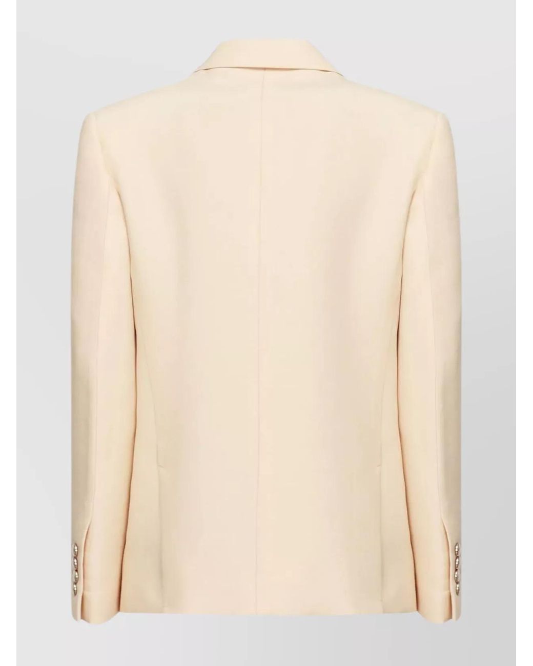 Valentino Garavani Natural Silk Blend Blazer