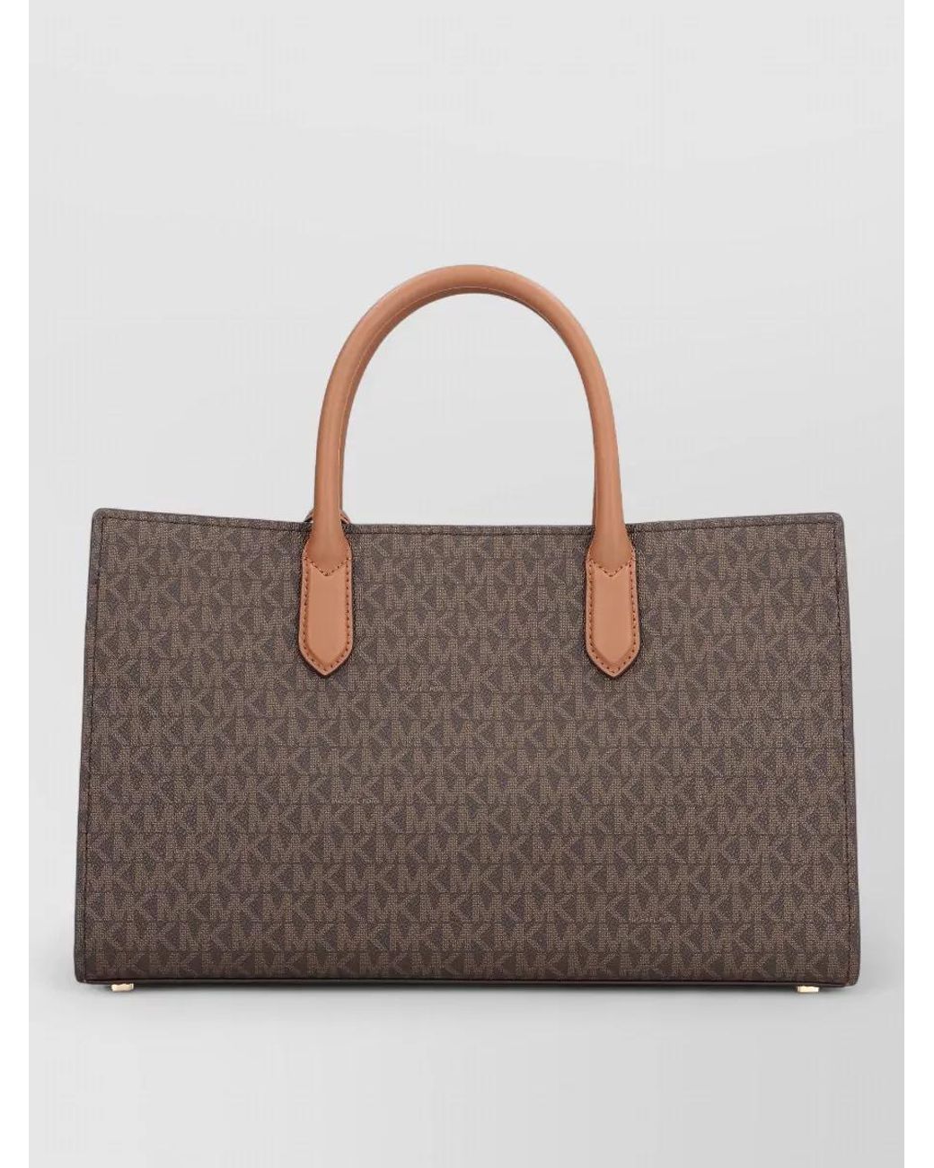 MICHAEL Michael Kors Brown Printed Canvas Tote Bag