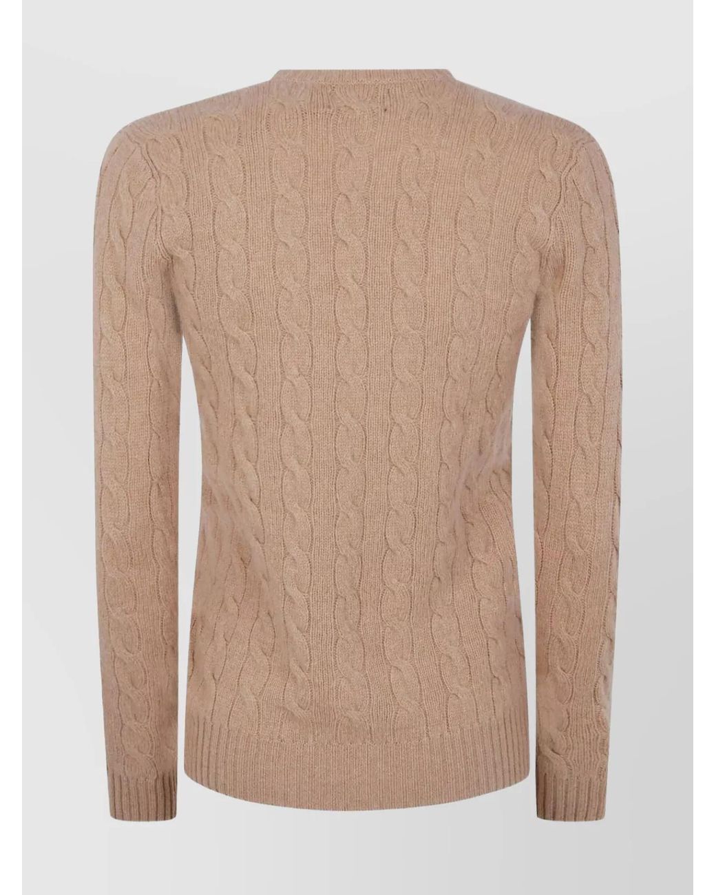Polo Ralph Lauren Natural Kimberly Cable Knit Pullover