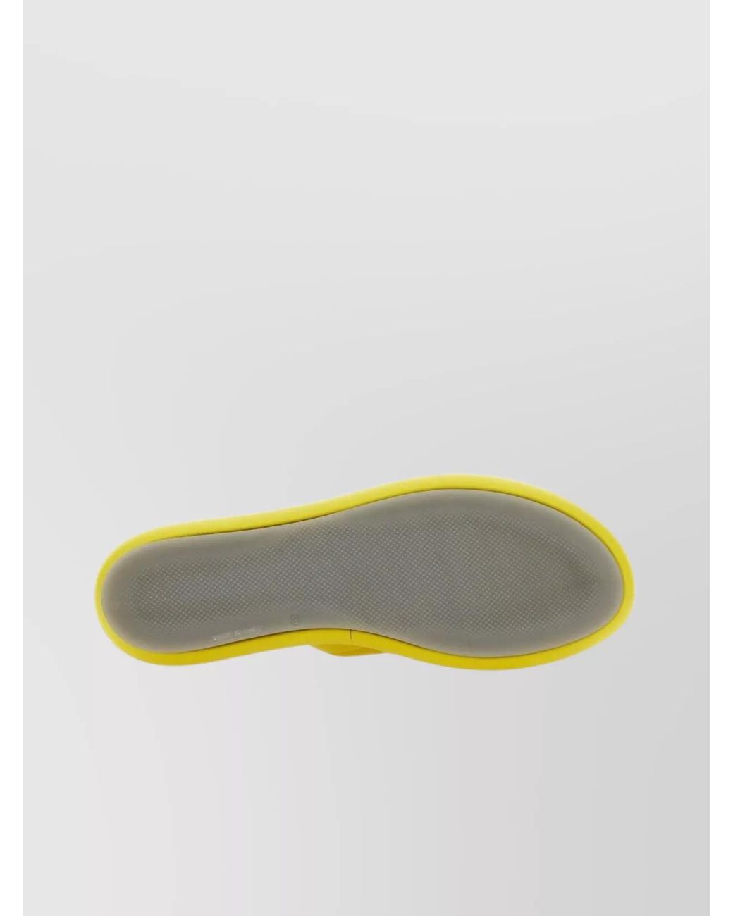 Premiata Yellow Leather Sandals