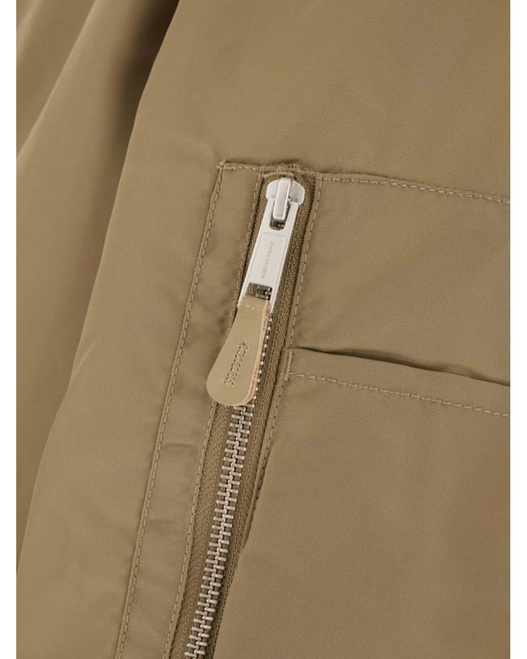 Entire studios Natural Nylon Padded Bomber Jacket for men
