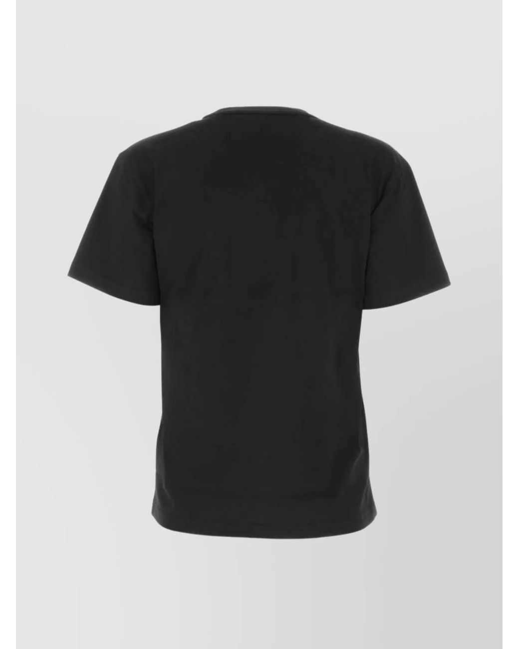 Alexander Wang Black Cotton Oversized Logo Print T Shirt