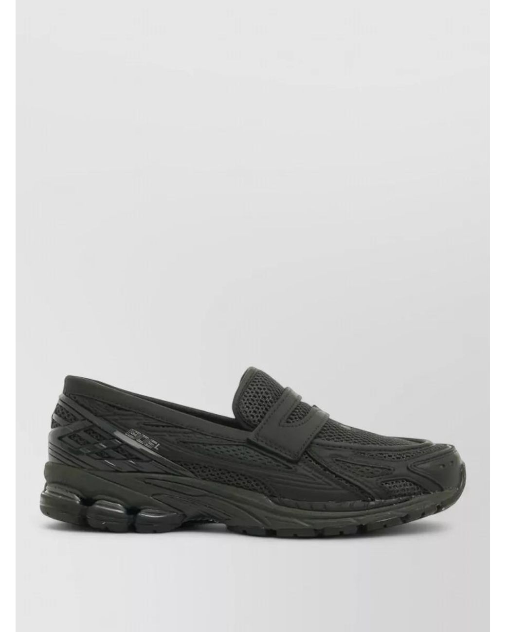 New Balance Black Mesh Slip-On Sneakers