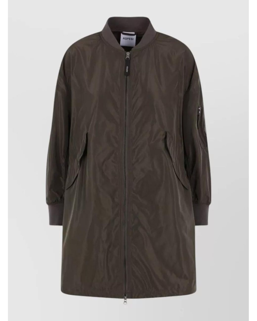 Aspesi Gray Bomber Jacket