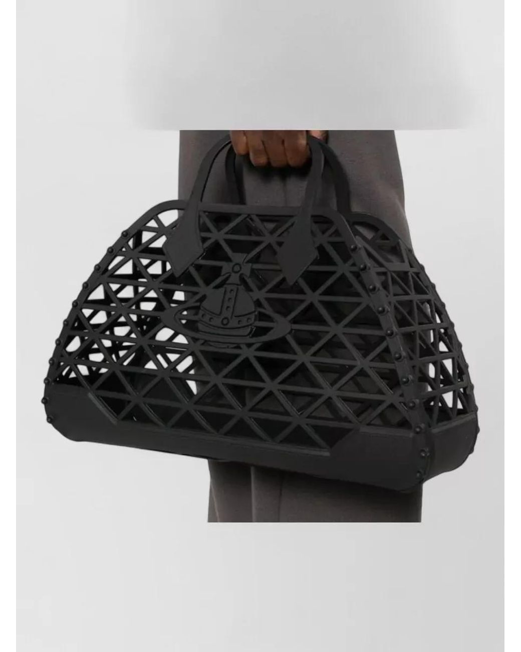 Vivienne Westwood Black Na Tote Bag