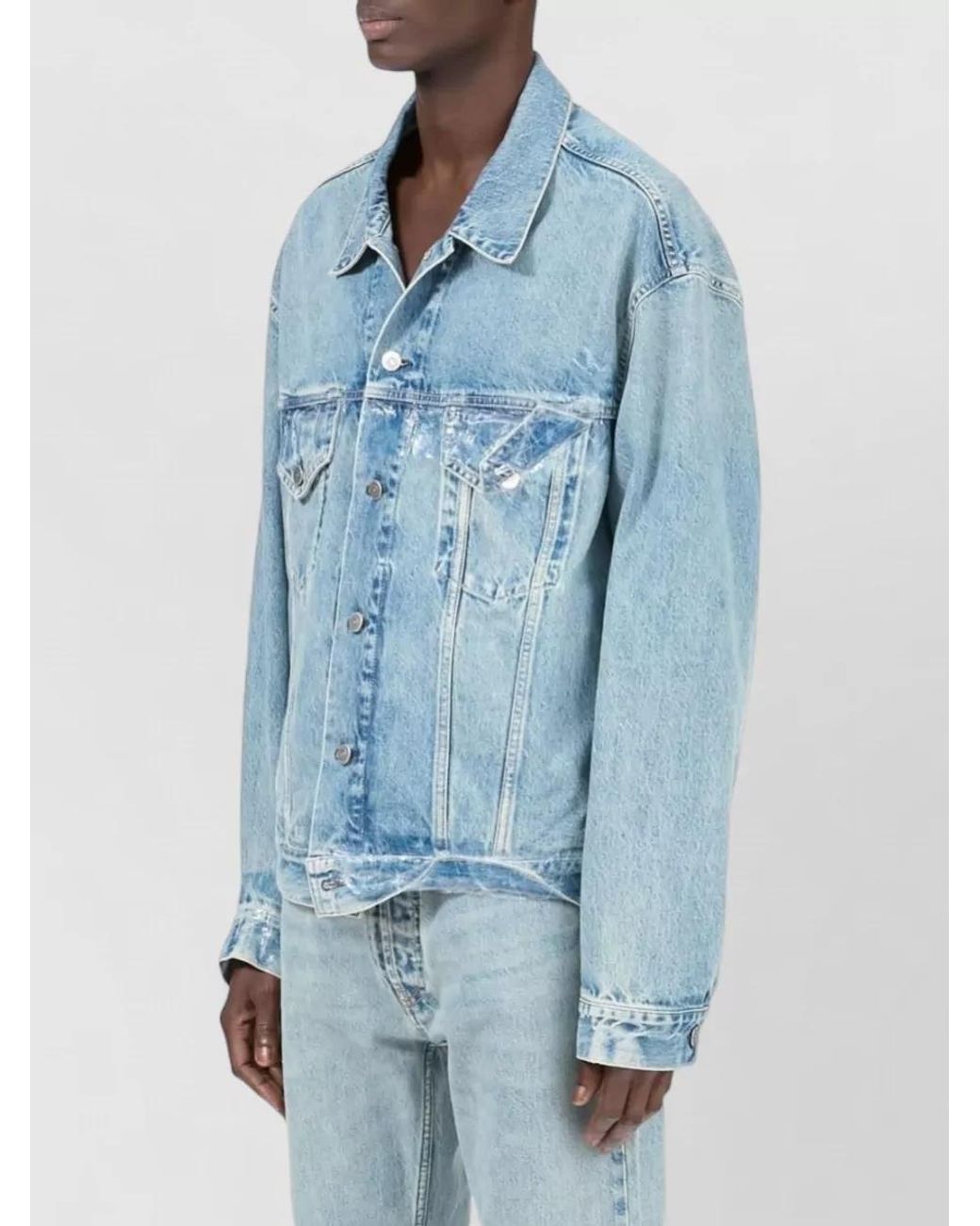 Maison Margiela Blue Denim Jacket for men