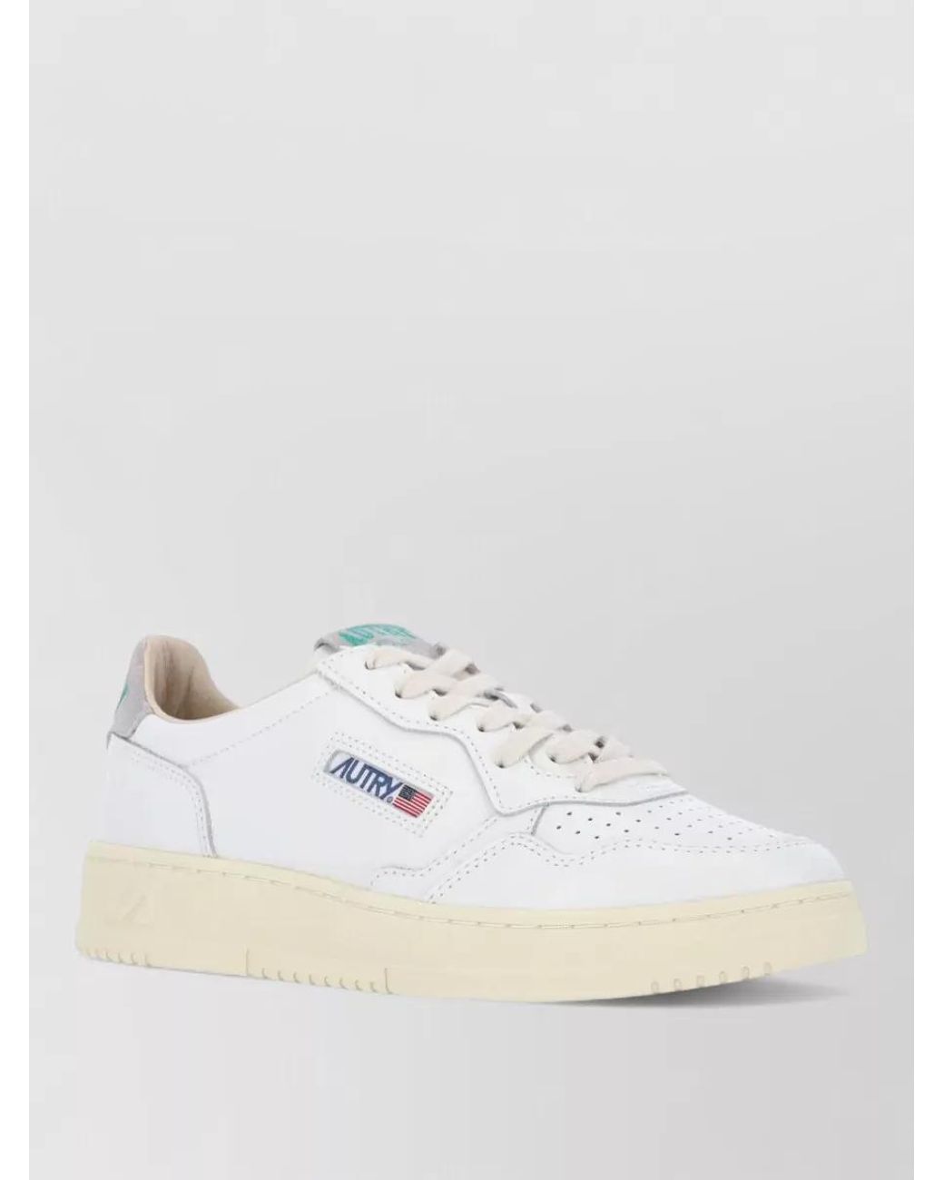 Autry Multicolor Leather Low-Top Sneakers for men