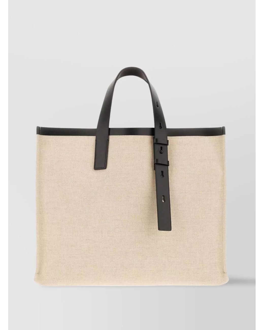 Ferragamo Natural Canvas Tote Bag for men