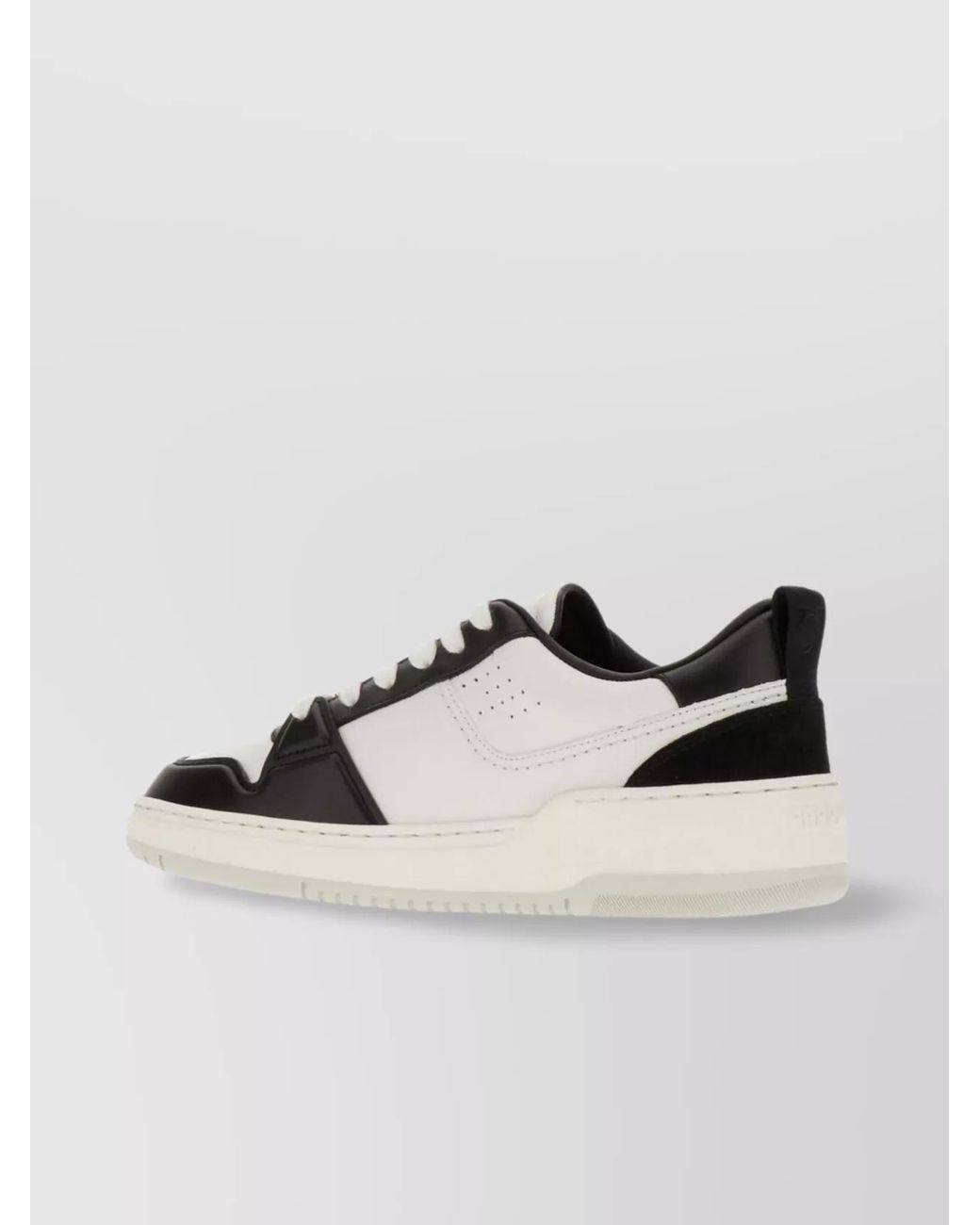 Ferragamo Multicolor Leather Low-Top Sneakers
