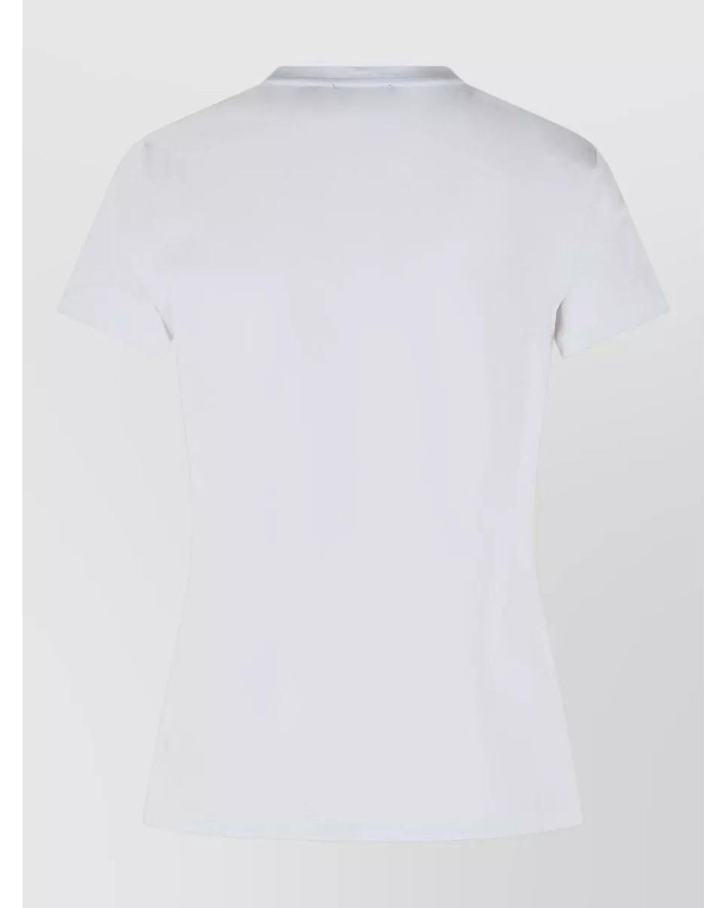 Polo Ralph Lauren White Cotton Slim-Fit Crew-Neck T-Shirt