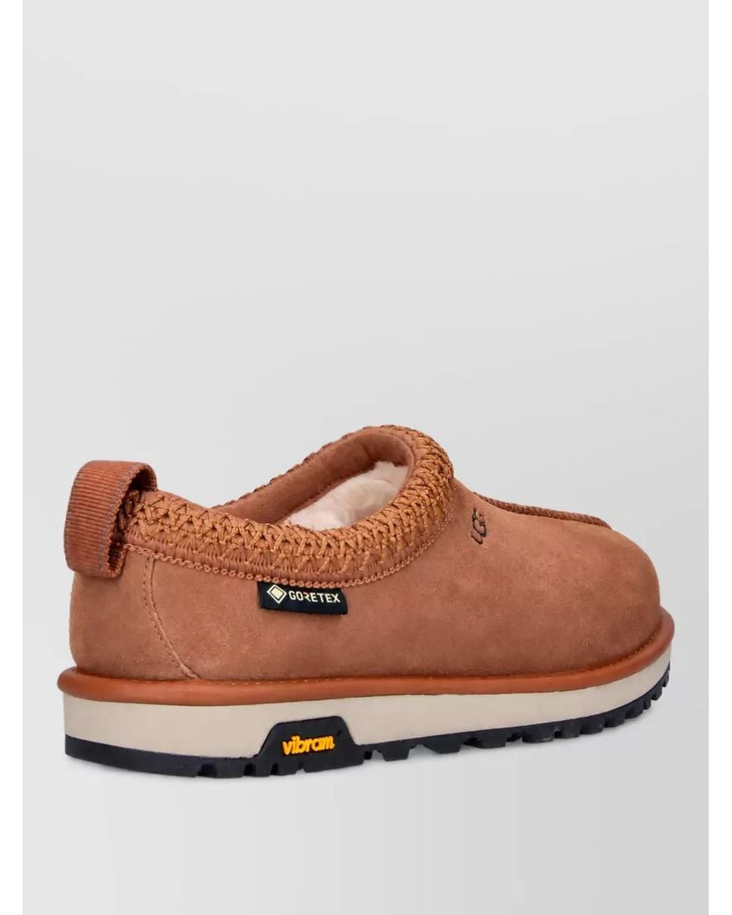 Ugg Brown Leather Ballet Slippers