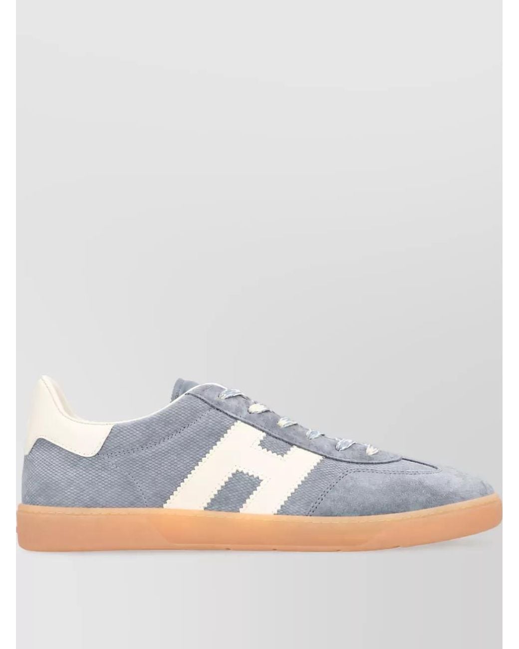 Hogan Blue Leather Sneakers for men