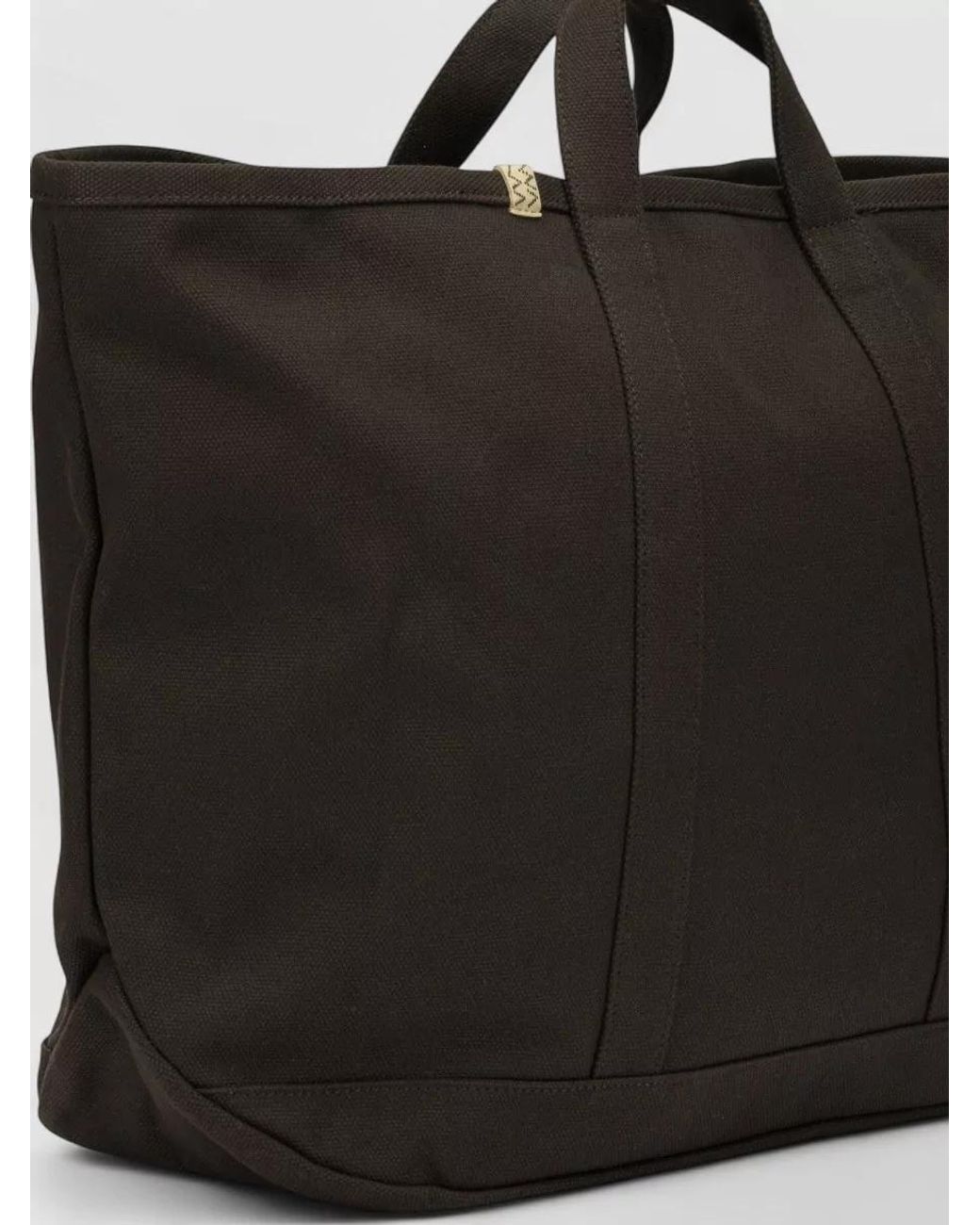 Visvim Black Canvas Tote Bag for men
