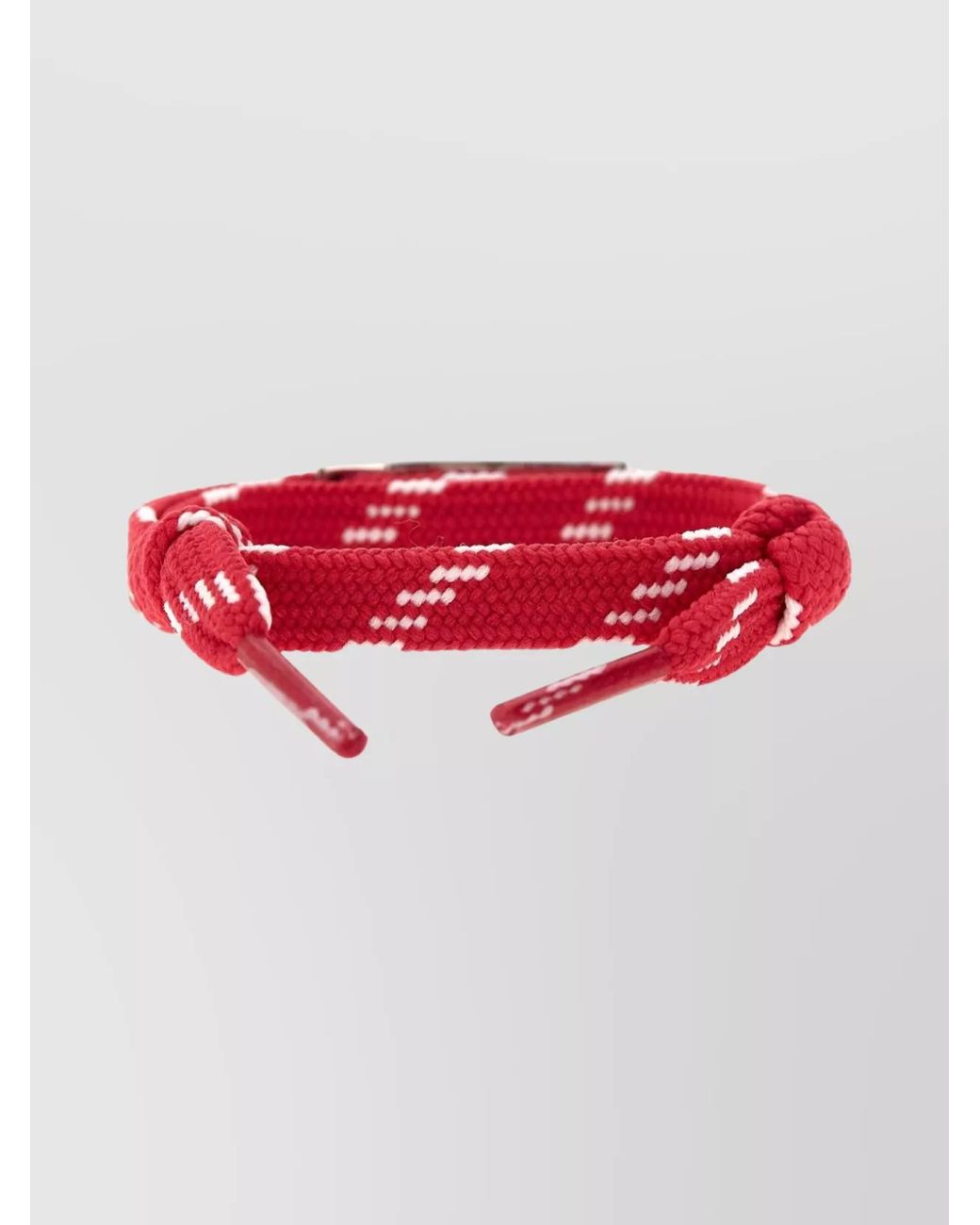 Balenciaga Red Metal Cargo Bracelet