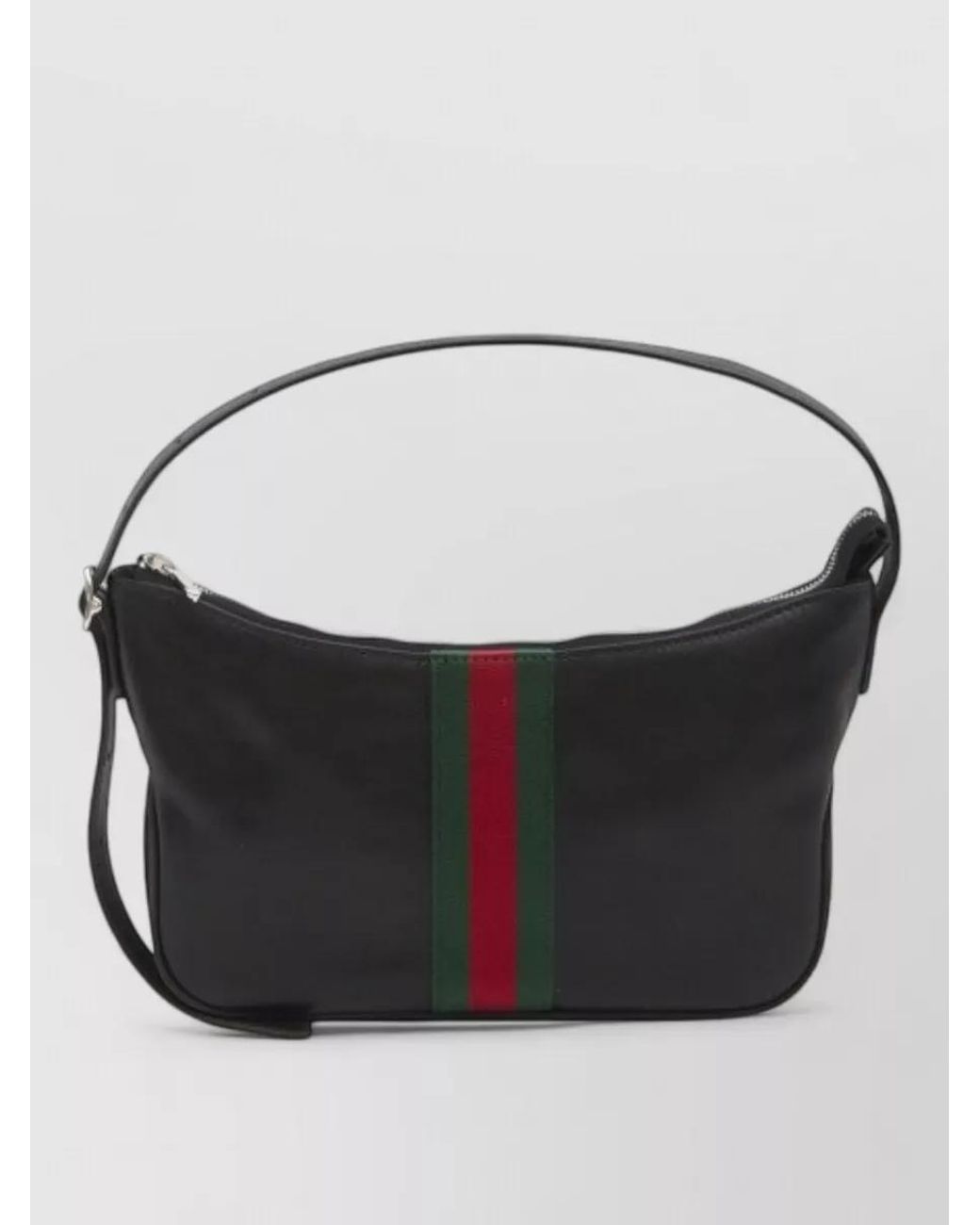 Gucci Black Leather Crossbody Bag for men