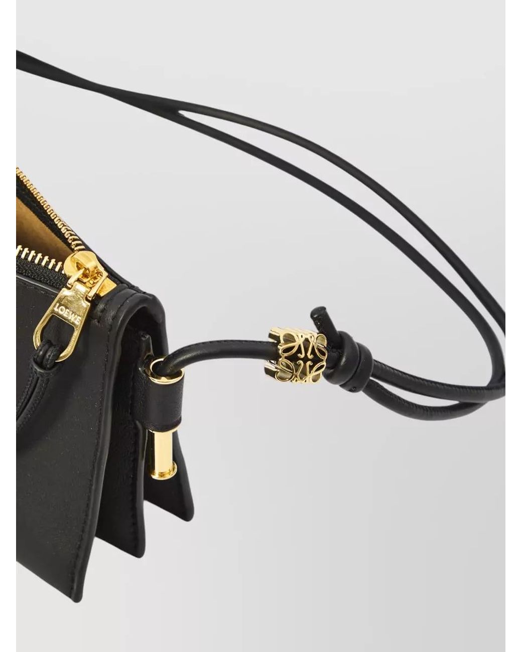 Loewe Black Leather Joya Cross-Body Bag