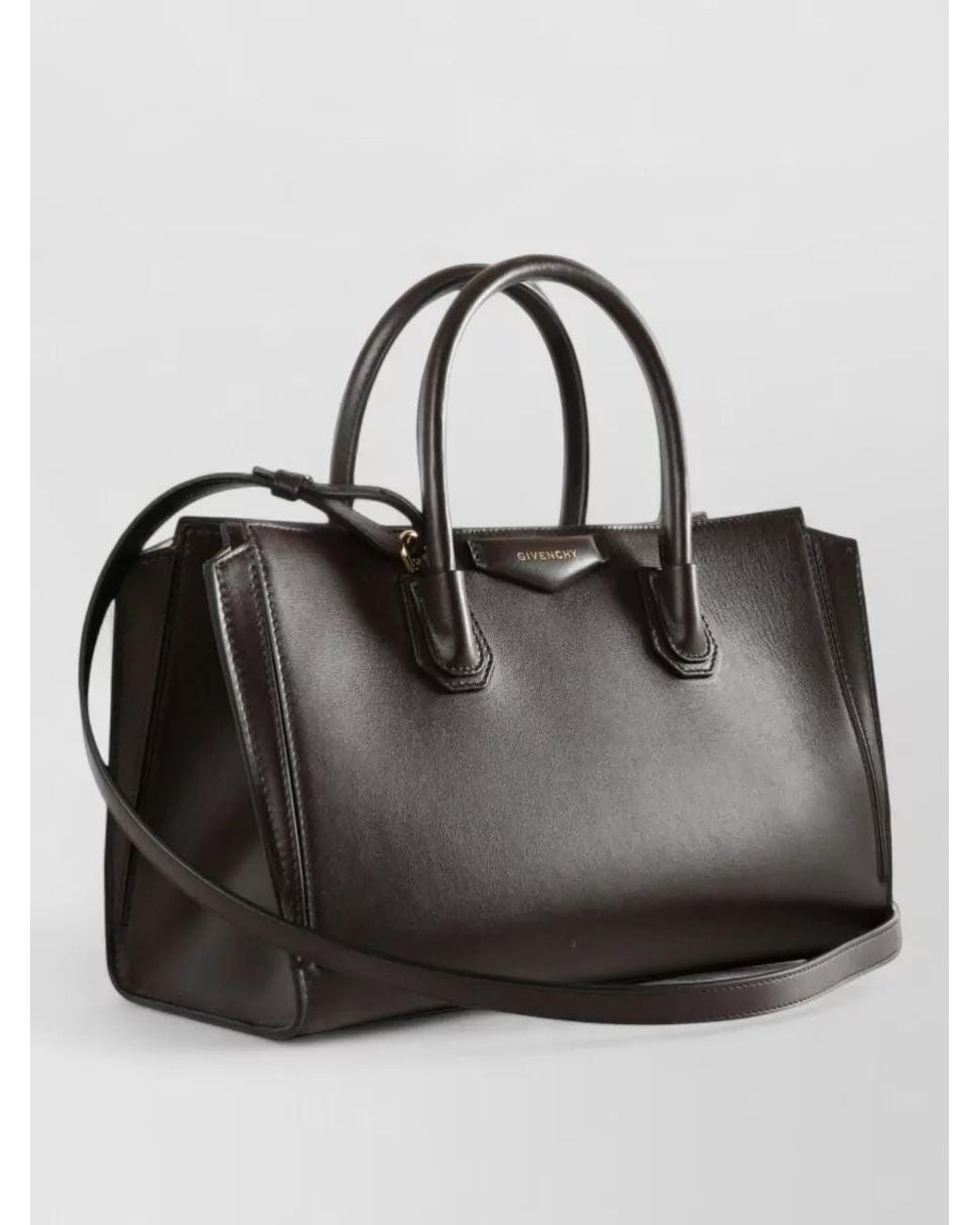 Givenchy Black Antigona Small Leather Shoulder Bag
