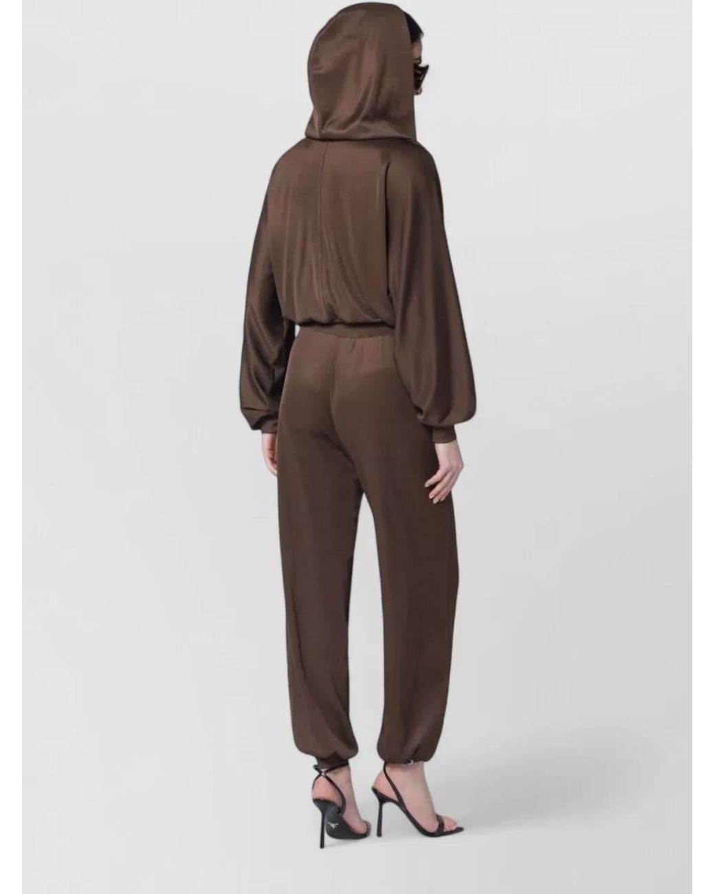 ANDAMANE Multicolor Viscose Knit Trouser Suit