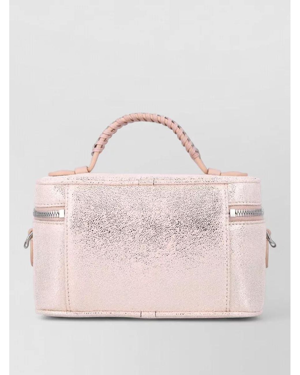 Stella McCartney Pink Falabella Vanity Case Clutch Bag