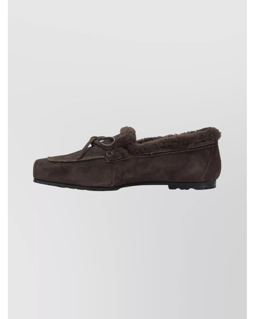 Aeyde Brown Leather Loafers
