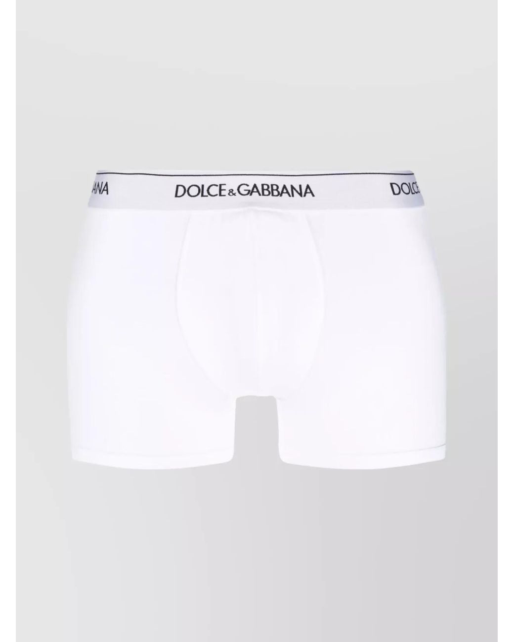 Dolce & Gabbana White Set Of 2 Regular-Fit Boxers for men