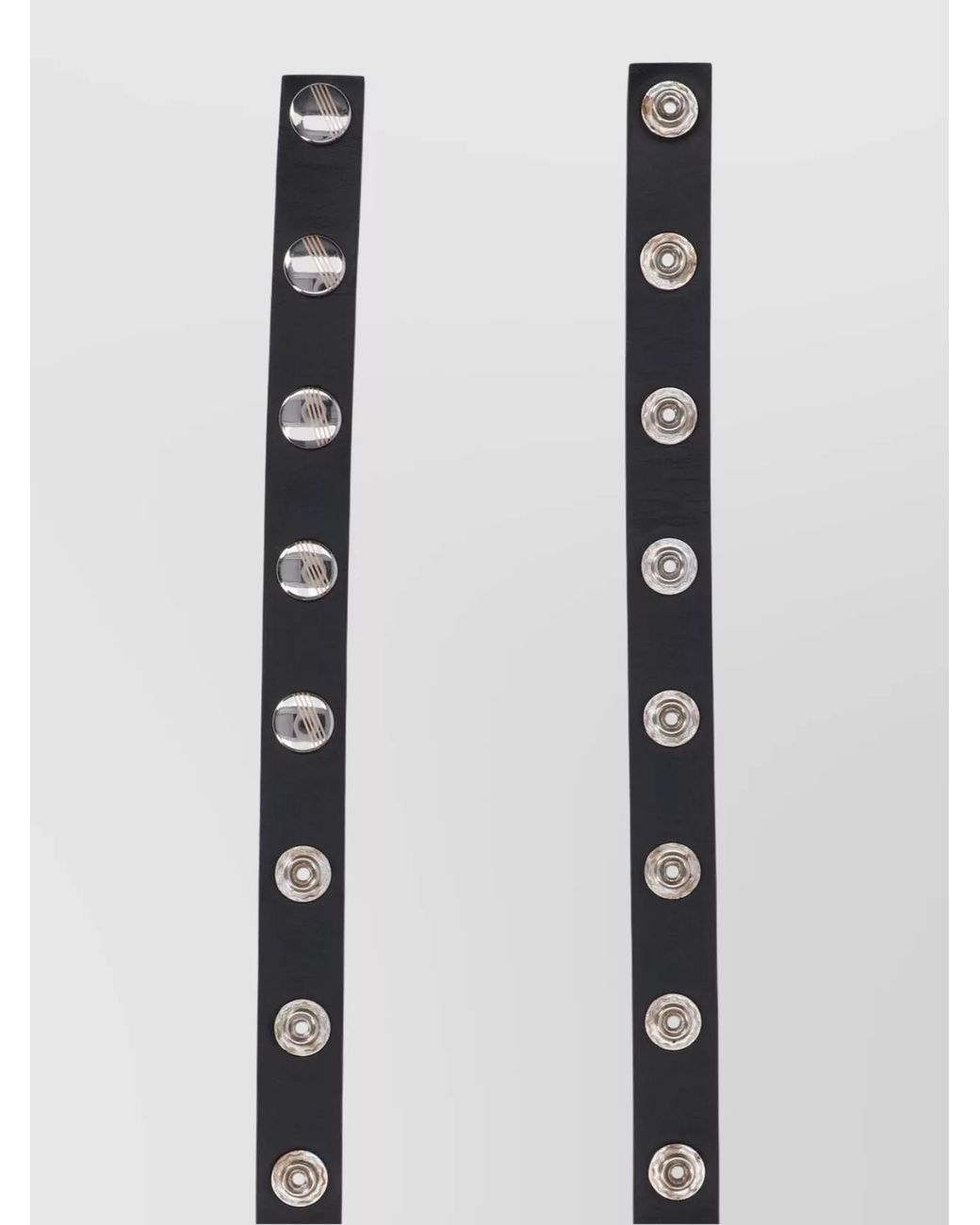 The Attico Multicolor Leather Belt