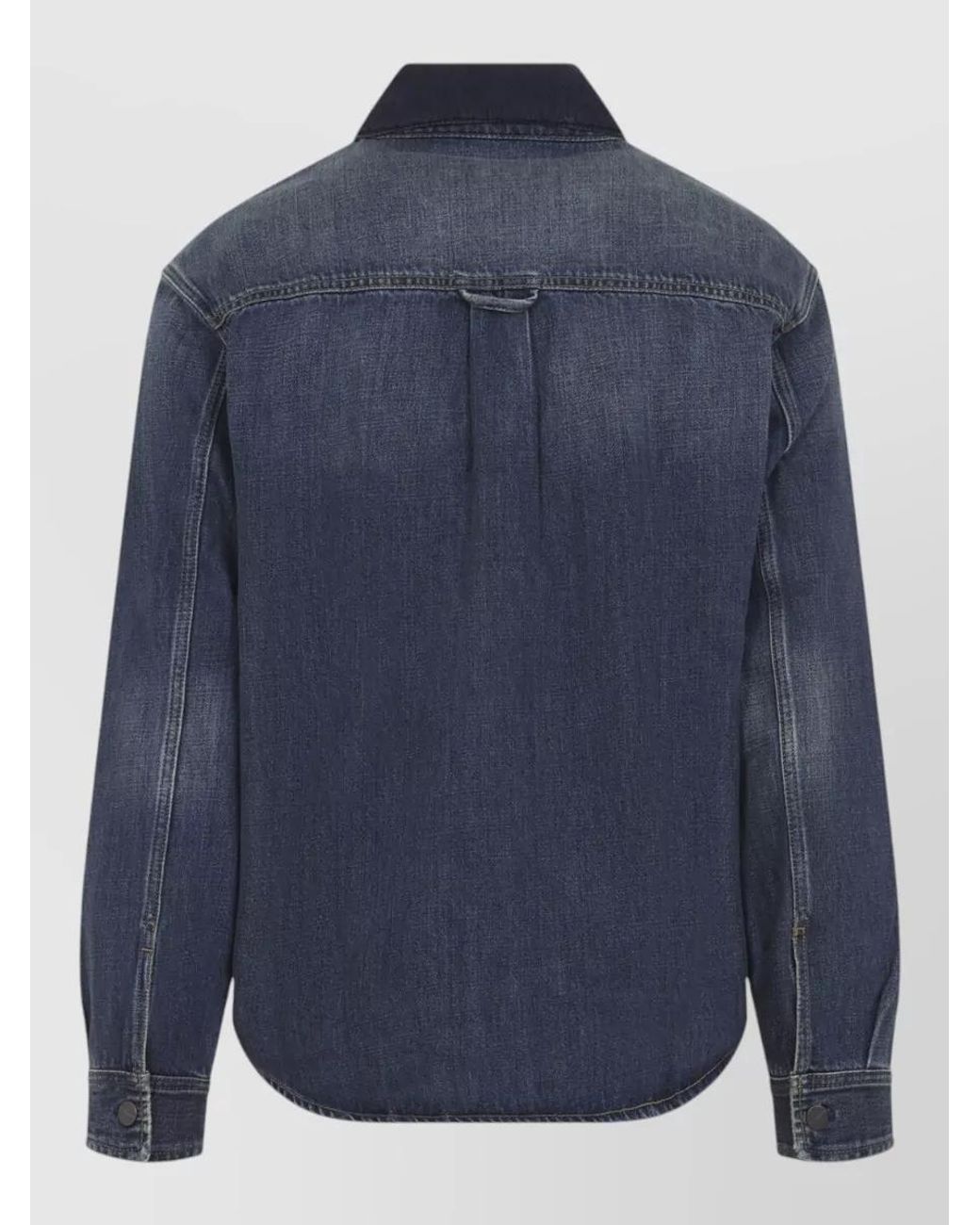 Carhartt Blue Denim Shirt Jacket for men