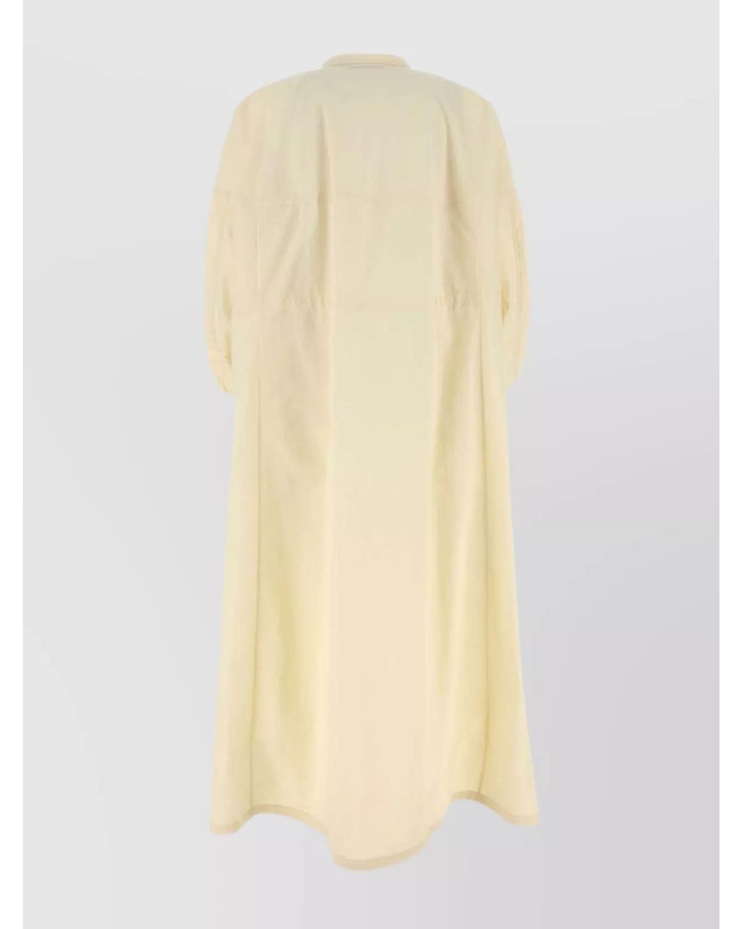 Herno Natural Nylon Midi Dress